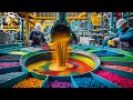 How Crayons are Made? The BIGGEST Crayon Production Line You Need to See | Captain Discovery