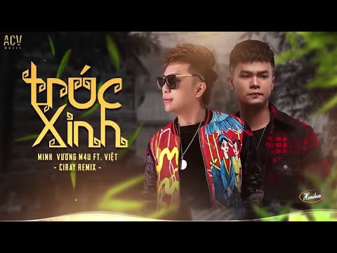 Karaoke | Trúc Xinh (Ciray Remix) - Minh Vương M4U ft. Việt | Beat Remix