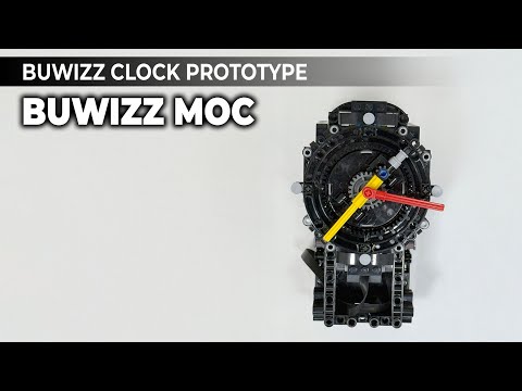 🕰️ Fully functional analog clock made of LEGO® bricks! – Constant Speed Module presentation ⚙️