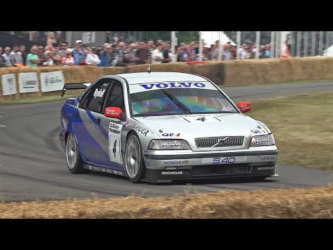 Volvo S40 BTCC Super Touring Car | 2.0L N/A 5-Cylinder Engine: Intake Sound & Accelerations!