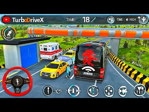 Real Bus Driving Game 🚌 | City Bus & Coach Bus Simulator Gameplay