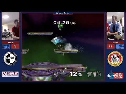 GG Bergen Liga Høst 2 - Dyne vs Hawk - Winners Semis - Melee