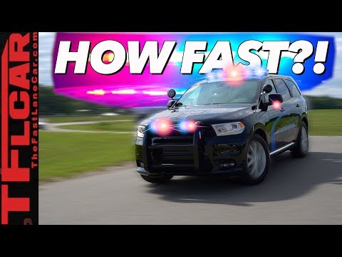 Can You Really Outrun The New Dodge Durango Pursuit Police Car? We Find Out!