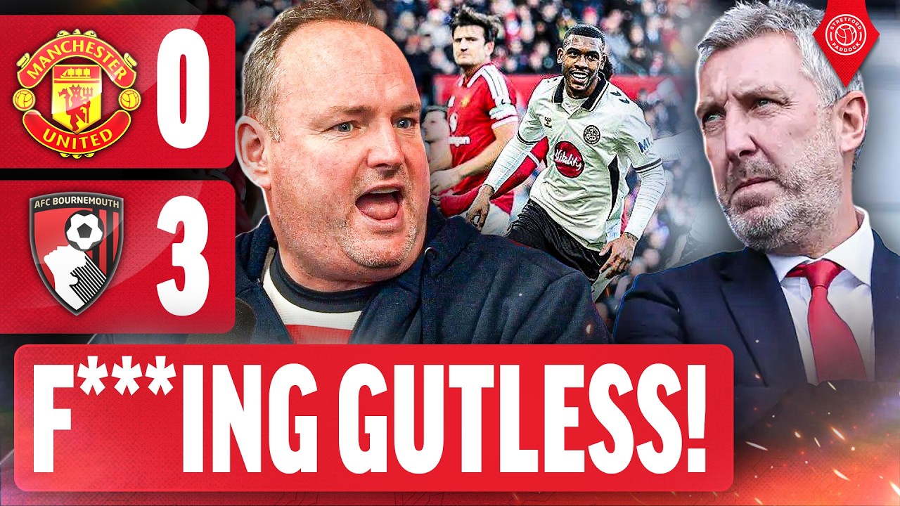 "I'M F*CKING DONE!" | Andy Tate REACTS! | Manchester United 0-3 Bournemouth