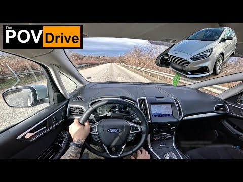 NEW 2023 Ford S-MAX II 2.5 190hp Hybrid CVT | POV Test Drive