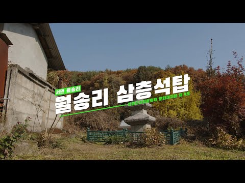 월송리 삼층석탑