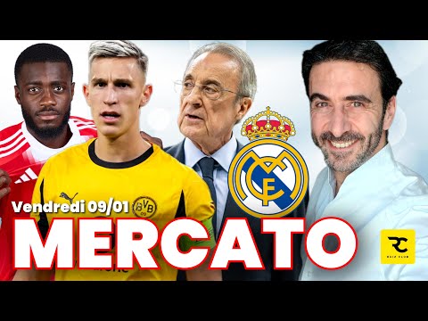 🔴 𝗡𝗘𝗪𝗦 𝗠𝗘𝗥𝗖𝗔𝗧𝗢 VINICIUS-CHOLO, c'est hot, SCHLOTTERBECK 50M€, GUENDOUZI Fener, PSG 2-2 OM, CAN