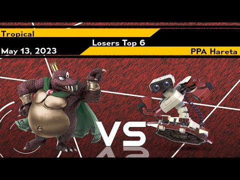 Xenosaga XLVII Losers Top 6 - Tropical (King K Rool) vs Hareta (ROB) - SSBU Ultimate Tournament