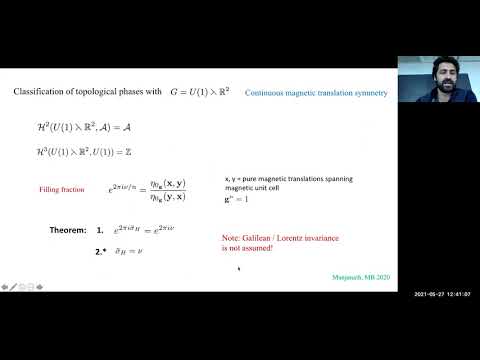 Maissam Barkeshli - Classification of fractional quantum Hall states with spatial symmetries