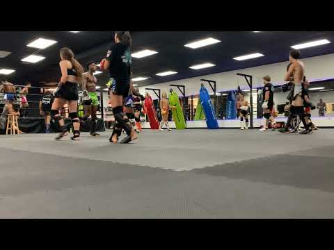 Sparring and clinch work at East Side Muay Thai 8-29-22