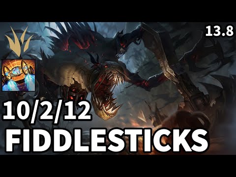 Fiddlesticks Jungle vs Hecarim - EUW Master | Patch 13.8