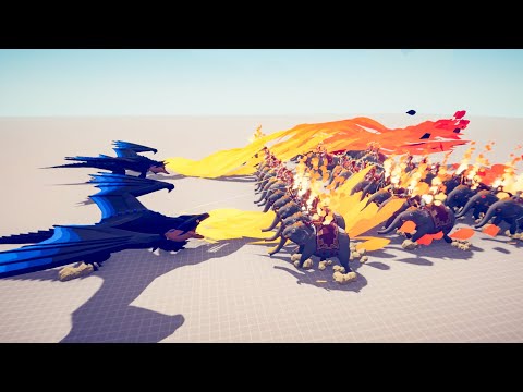 Greater Dragon vs Every Unit - Totally Accurate Battle Simulator TABS