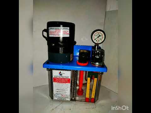 Mild steel motorized lubrication unit