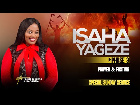 SPECIAL SUNDAY SERVICE 04.05.2025 (Fasting Day 1559) - Pastor Julienne K. KABANDA