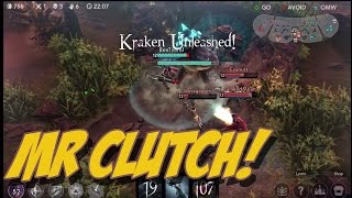 Clutch Kraken Steal | Epic Win | Vainglory