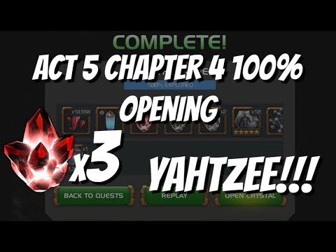 5 Star Crystal Opening - Act 5 Chapter 4 100% - Marvel Contest of Champions