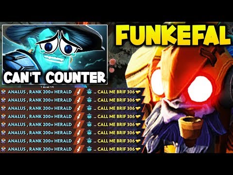 Think Before You Pick Against Funkefal Tinker - Sad Counter Pick Storm Dota 2