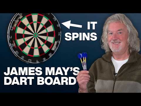 James May has improved darts
