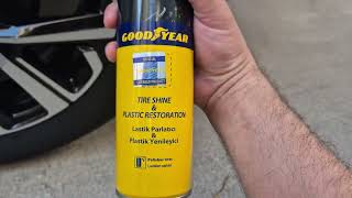 GOODYEAR JANT TEMİZLEME VE LASTİK PARLATICI TESTİ