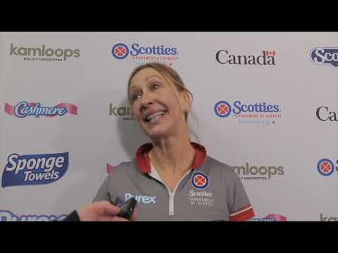 Media Scrum - Draw 17 - 2023 Scotties Tournament of Hearts