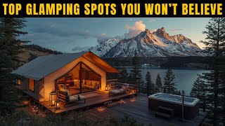Glamping Spots You Won’t Believe Exist in America 🌲✨ | Travel & Adventure