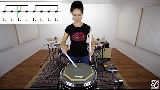Emmanuelle Caplette: Warmup - Full Stroke Free Lesson On Practice Pad