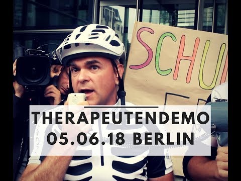 Die Therapeutendemo vom 05.06.2018 in Berlin