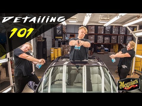 How to CLEAN and PROTECT your GLASS - Detailing 101 EP.12