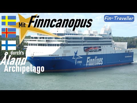 #6 With Finnlines from Kapellskär to Naantali through the Åland Islands Summer 2024 Finncanopus