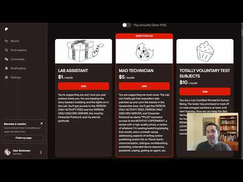 Patreon for Authors: In-depth Patreon Walkthough & Review (2024)