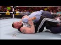 Brock Lesnar Kimura Lock On Triple H