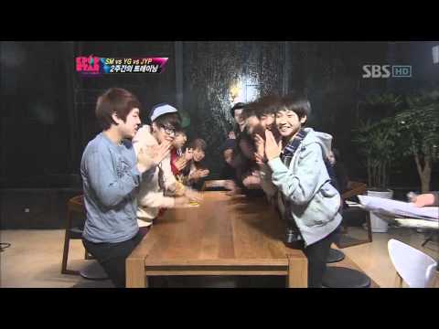 KPOPSTAR ep9 . YG First training