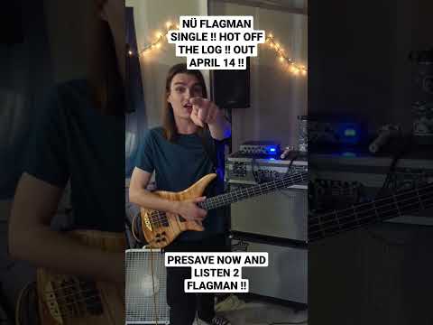 PRESAVE HOT OFF THE LOG !! #metal #music #flagman #listentoflagman