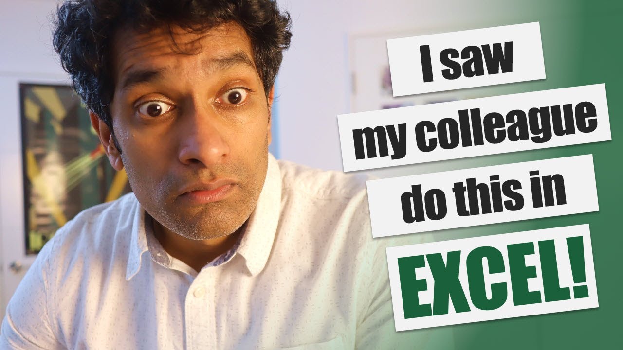 I saw my colleague do these 10 things in Excel!