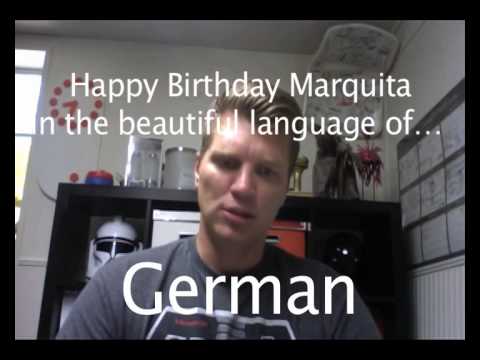 Happy Birthday Marquita!!!