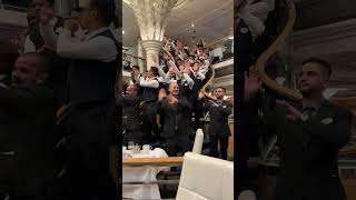 #shorts Royal Caribbean Vision of the Seas Main Dining Room Wait Staff Dance