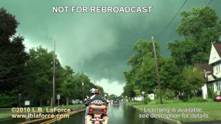 preview picture of video 'Allegan, MI Severe Storm July 18th, 2010'