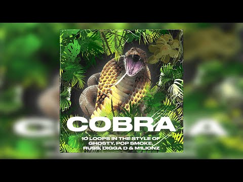 (FREE) (+10) UK DRILL LOOP KIT / SAMPLE PACK 2022 "Cobra" (Vocal,Dark, Russ Millions , Ethnic)