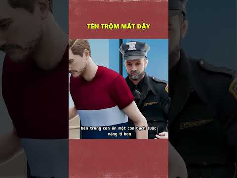 Tên trộm nuốt chửng chiếc dây chuyền😨I Đại Hồ Tún. #animation #hoathinh