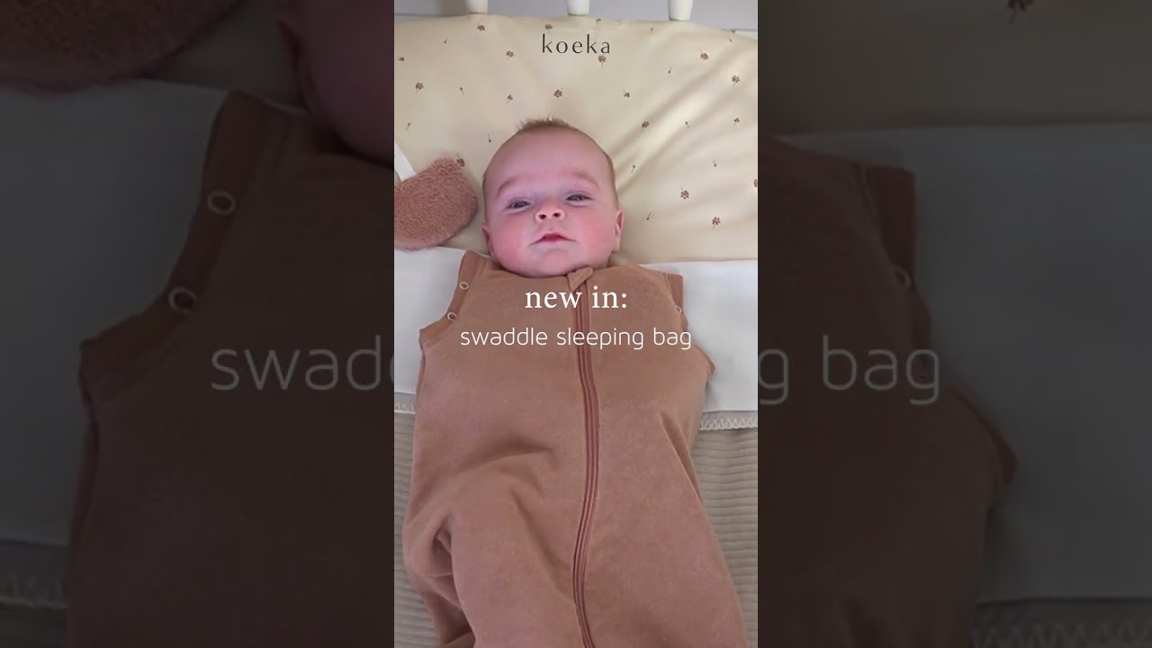Koeka swaddle sleeping bag - how to