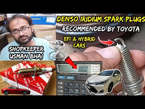 Denso Iridium Spark Plug Recommended Toyota Motor | Iridium Spark Plug Price |  Usman Bhai |