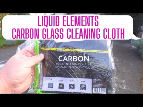 Liquid Elements Carbon Glass Cleaning Cloth test
