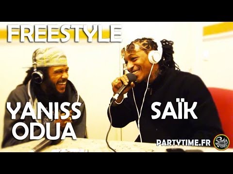 YANISS ODUA & SAÏK - Freestyle at PartyTime Radio Show - 2013