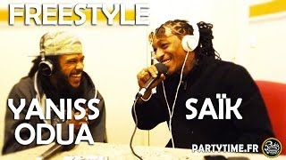 YANISS ODUA & SAÏK - Freestyle at PartyTime Radio Show - 2013