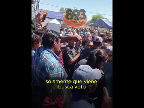Wichi de Pozo de Maza se plantó a Insfrán y llamó a NO seguir votando 40 años de mentiras y atraso