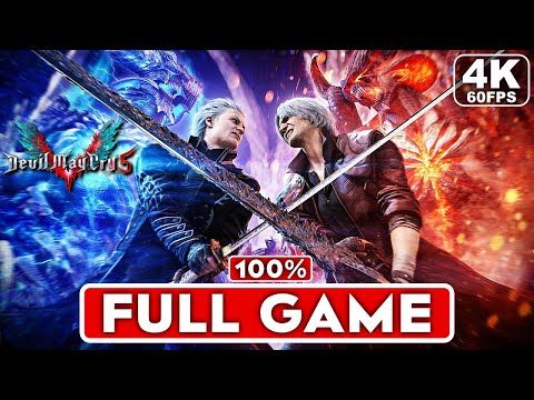 DEVIL MAY CRY 5 Gameplay Walkthrough FULL GAME 100% [4K 60FPS PC ULTRA] - No Commentary