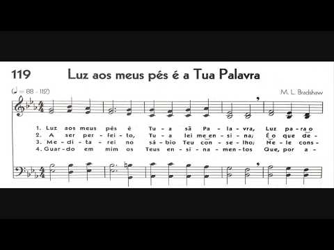 Hinário 5 CCB - Hino 119 - Luz aos meus pés é a Tua Palavra - Strings - Teclado Yamaha PSR S670