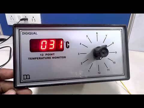 12 Channel Digital Temperature Indicator