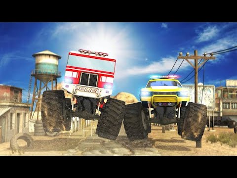 US Police Monster Demolition Derby 2019 | Android  Gameplay #CombatStudio