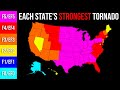 Each US State S Strongest Tornado